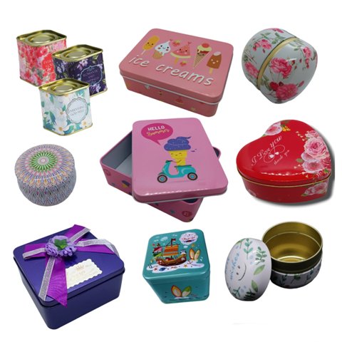 Металлические подарочные коробочки