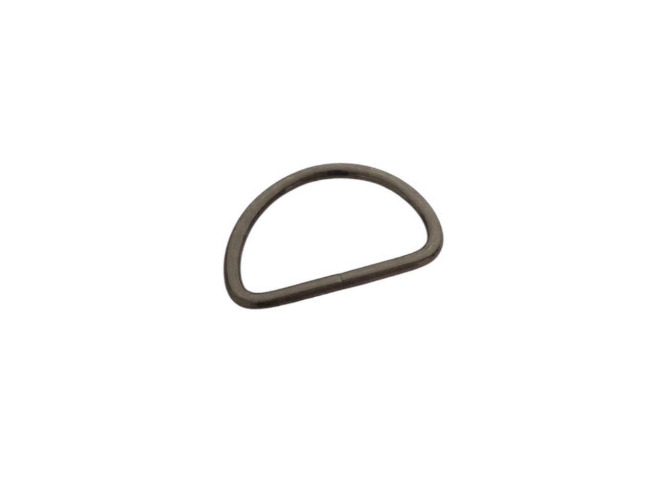 Півкільце 45х30mm  (DZK-15) темний нікель