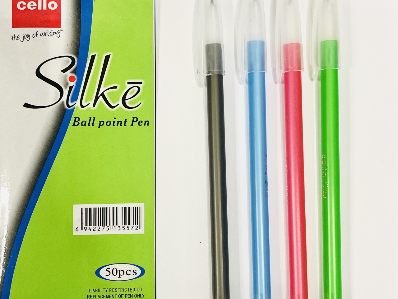 Ручка Silke синя(50шт)