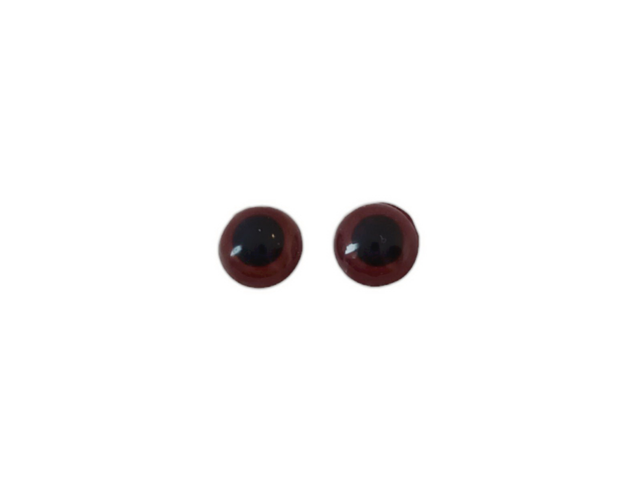 Очі декоративні №22 коричневі (уп.10пар)
