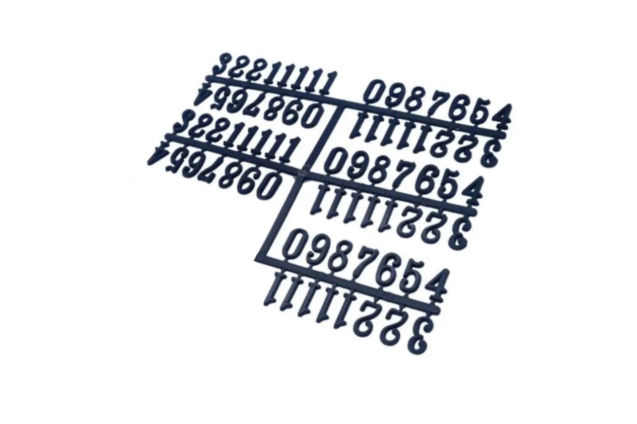 Арабські цифри для годинників C5 (уп.5шт)