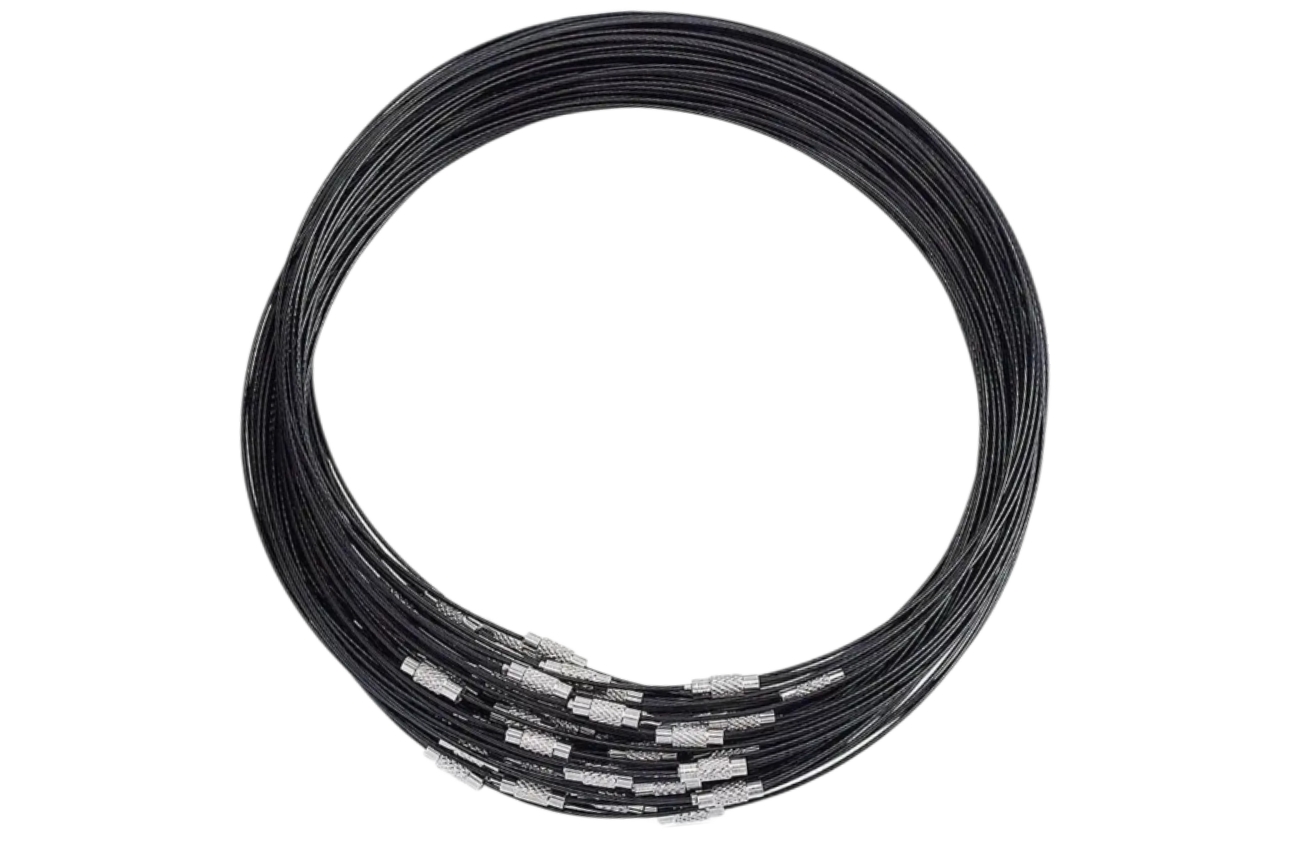 Основа для намиста (сталевий тросик) діаметром 14,5см