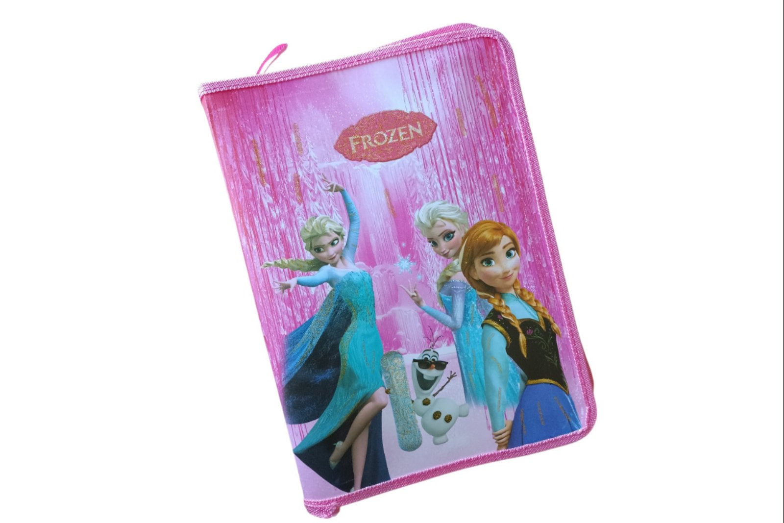 Папка на молнии  А4  `Frozen``