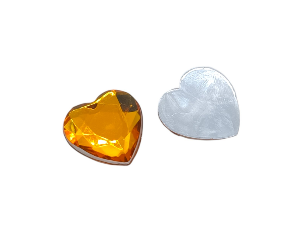Каміння декоративні S48 сердечко (уп.10шт)