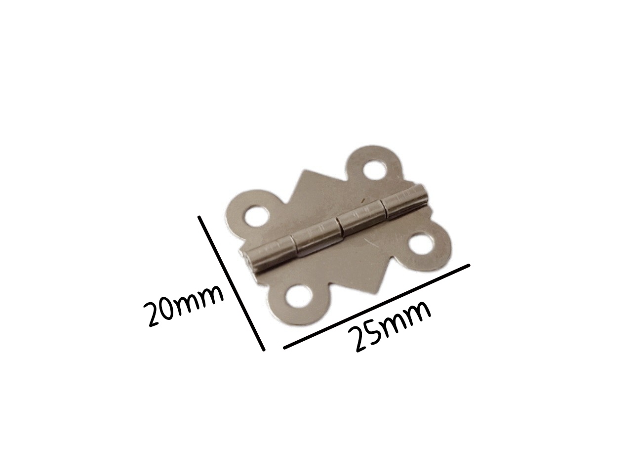 Петля В-024 серебряная