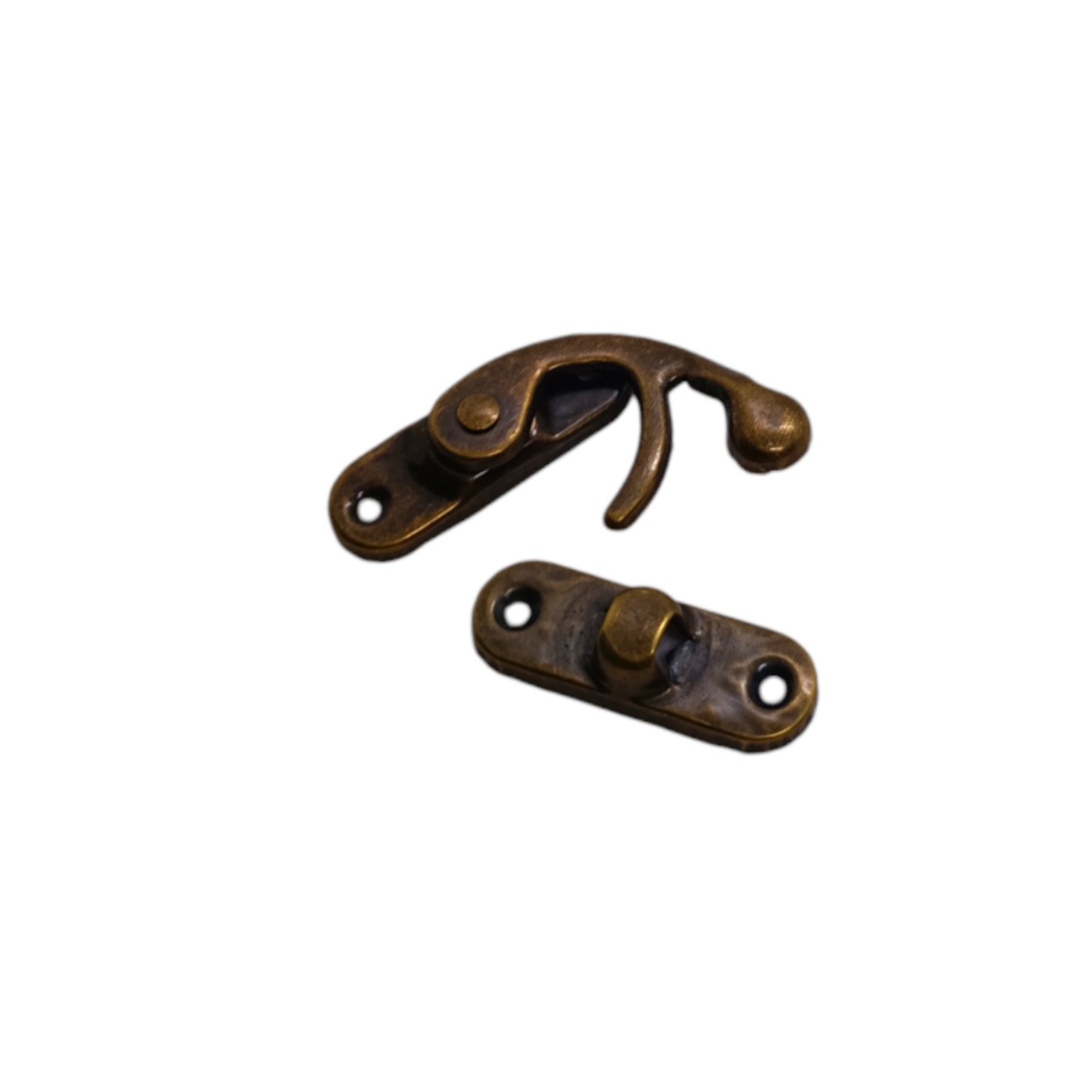 Замок А-033 старая латунь