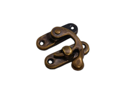 Замок А-033 старая латунь