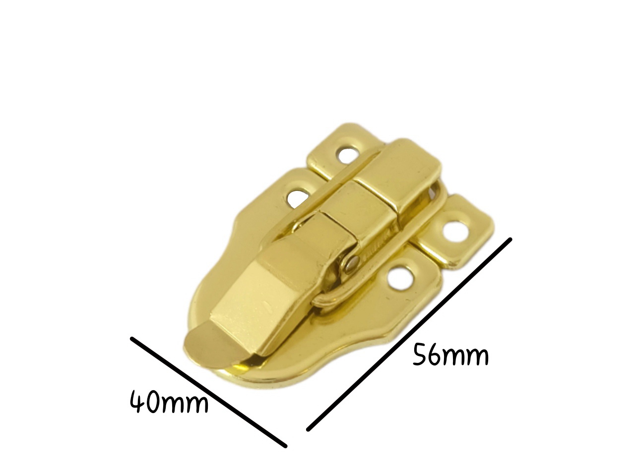 Замок А-076 золотой