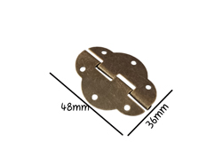 Петля латунь В-117