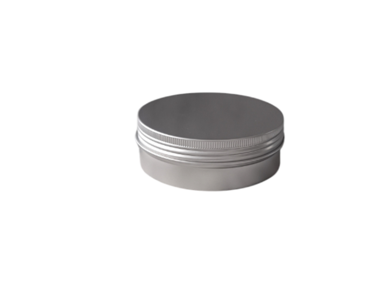 Алюминиевая баночка с резьбой 120мл  NL27