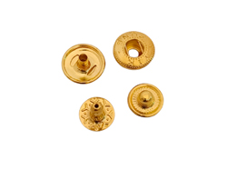 Кнопка 13 мм золото