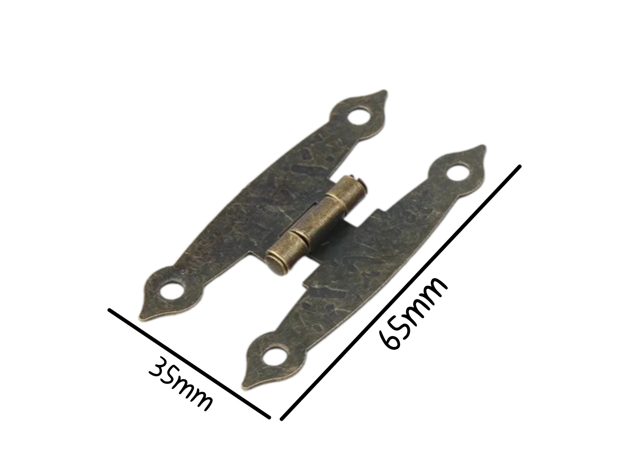 Петля М-414 старая латунь