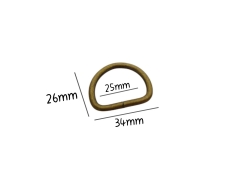 Полукольцо 34х26mm (DZK-01)