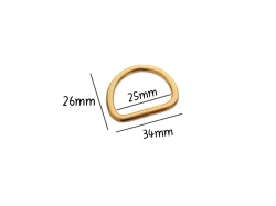 Полукольцо 34х26mm (DZK-05)