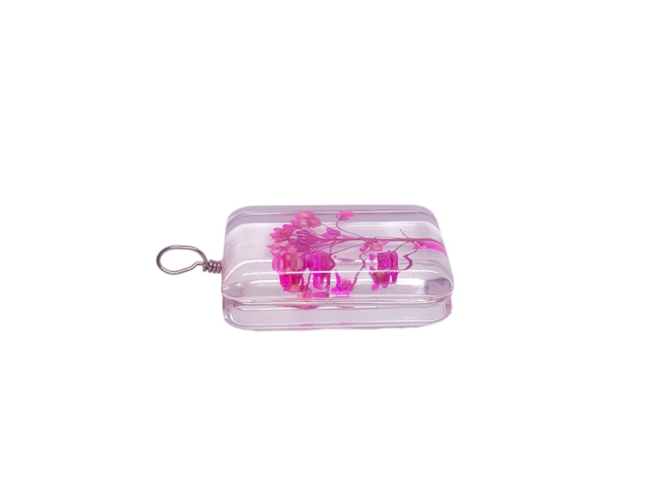 Подвеска с засушенными цветами №5