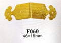 Кутик F-060 золотий