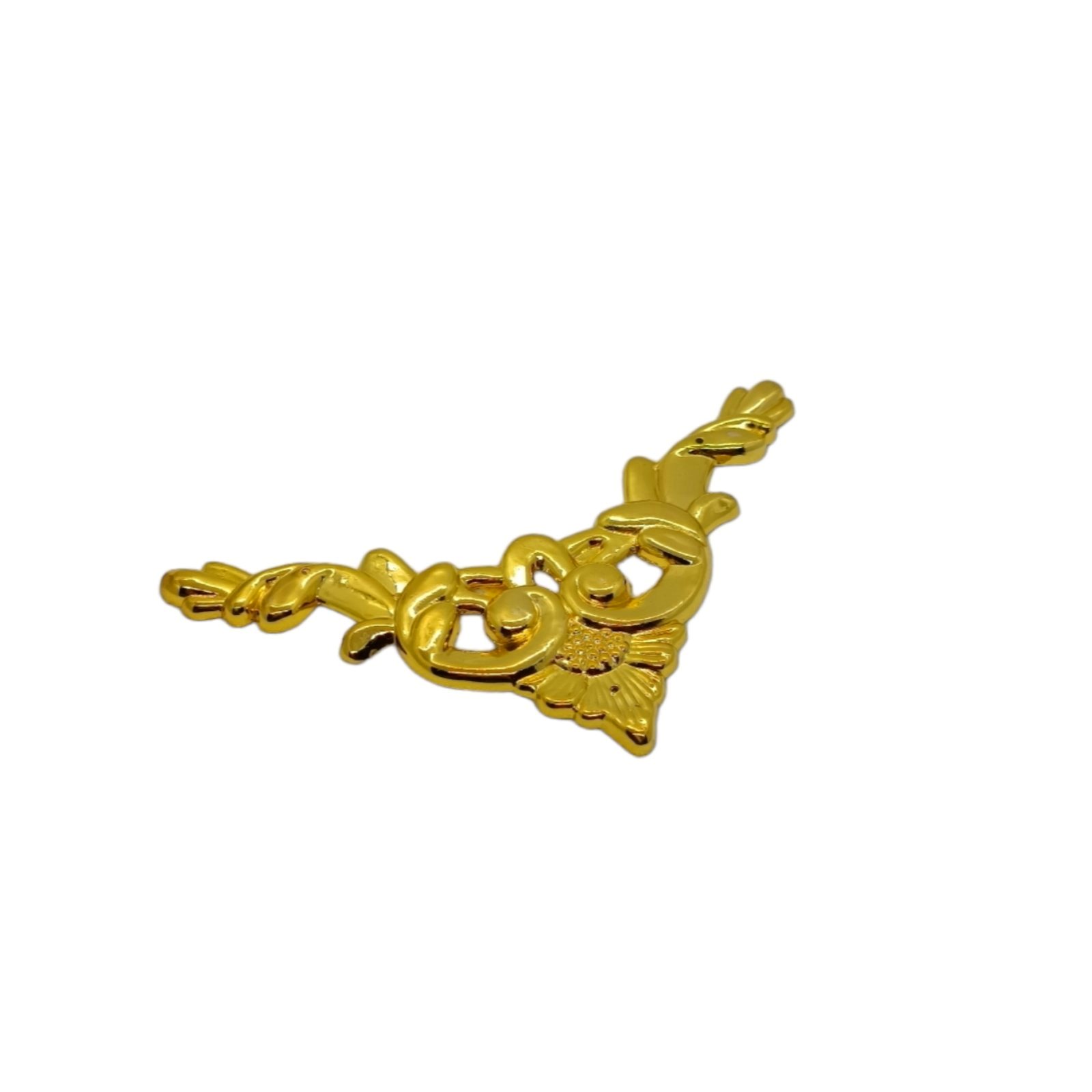 Уголок С-041 пластиковый золотой