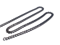 Цепочка темный никель №13/2