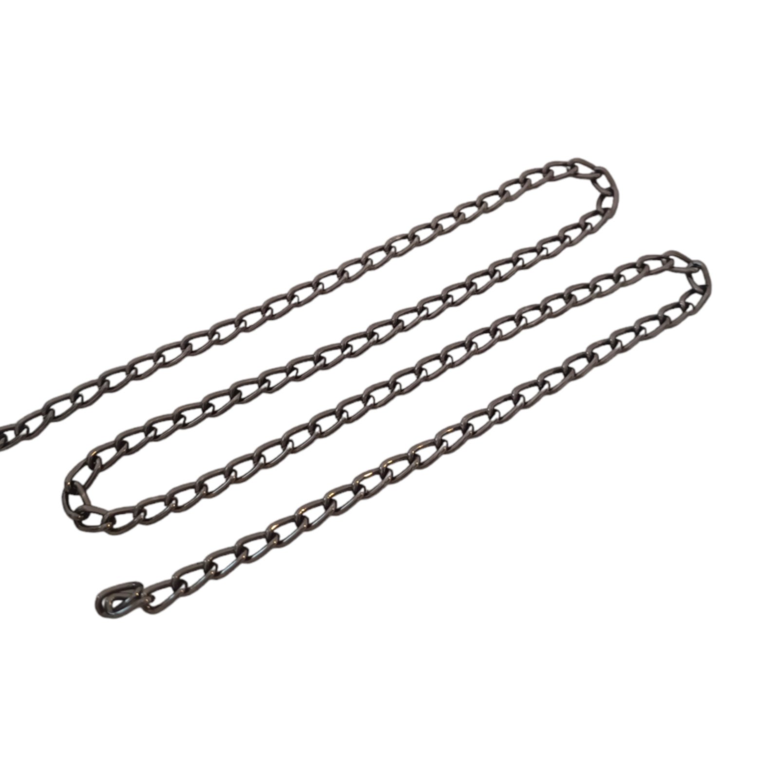 Цепочка темный никель №25/2