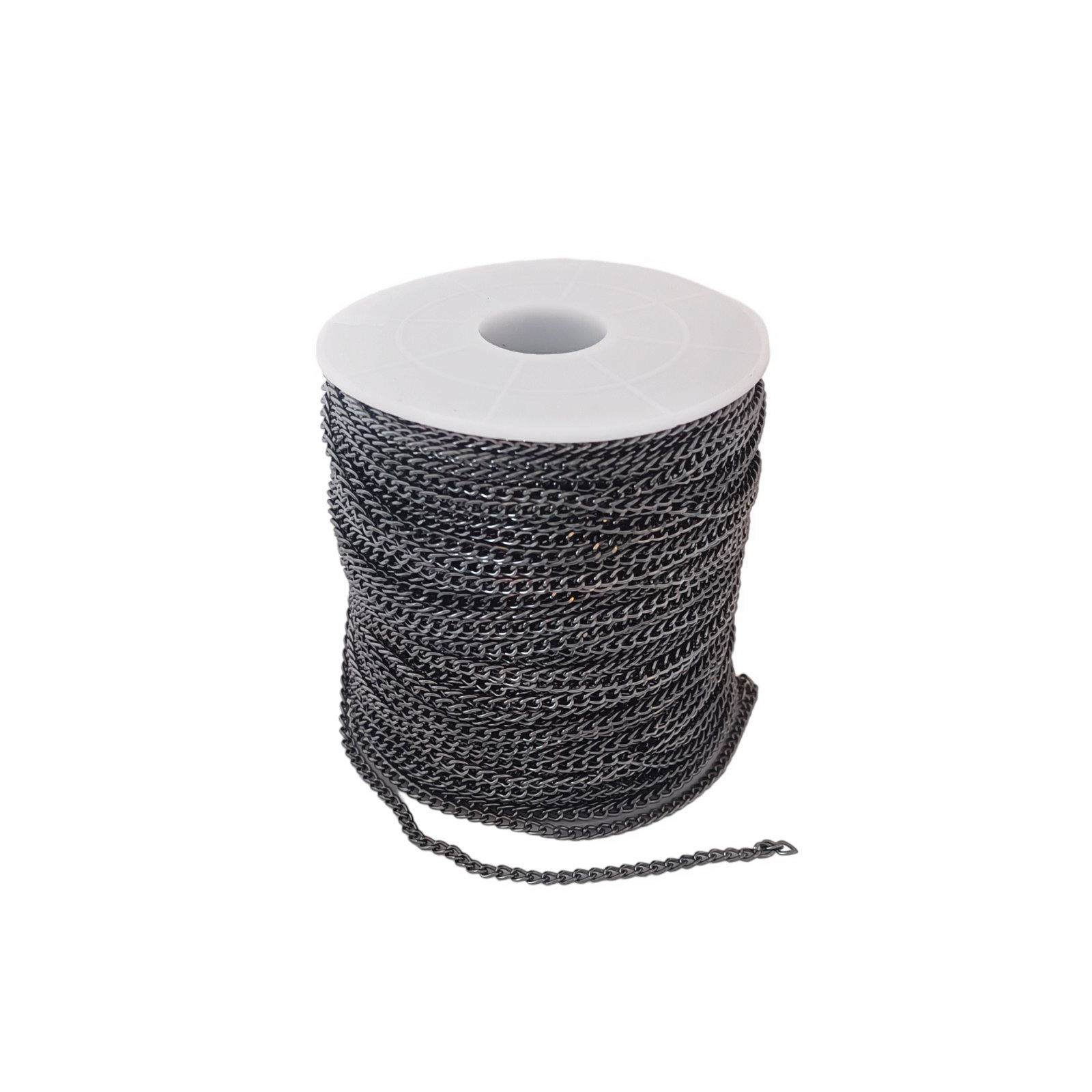 Цепочка темный никель №40/1