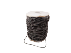 Цепочка шарикова темный никель №69/1