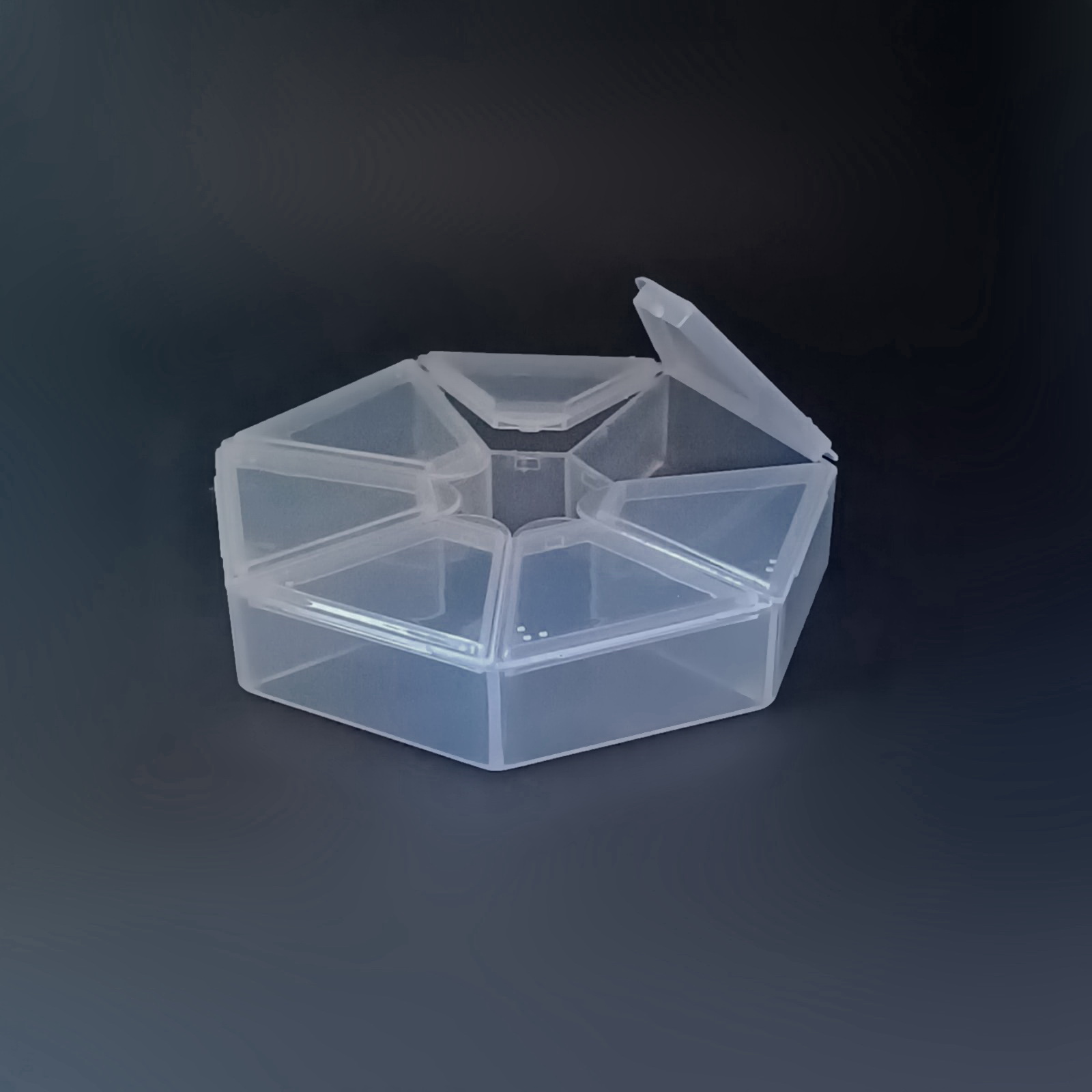 Органайзер пластиковий NA-27 100х22мм прозорий