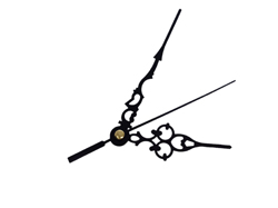 Стрелки для часовых механизмов T-24 чёрные(уп.10шт)