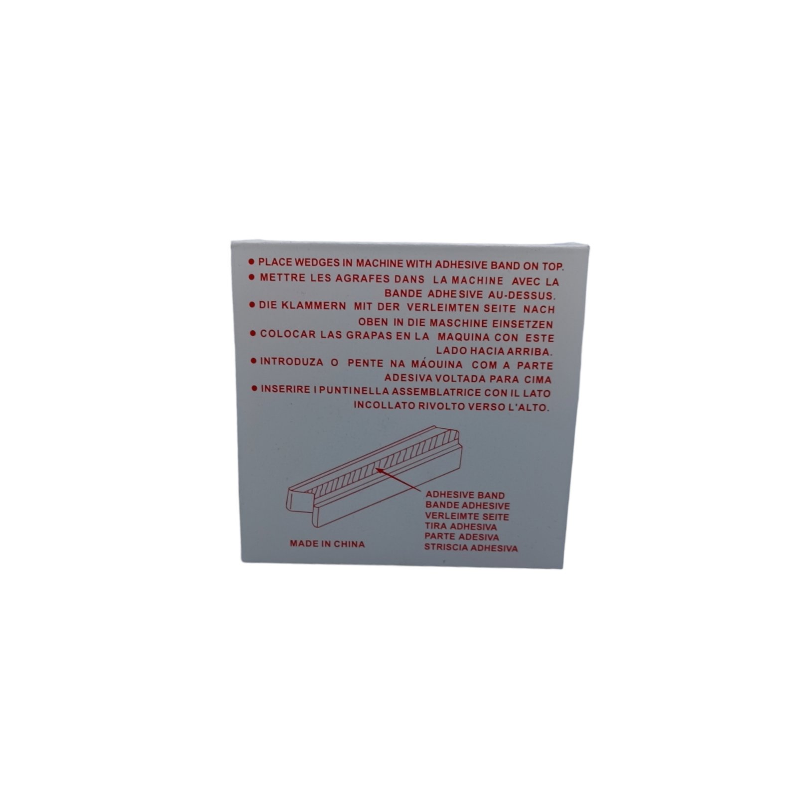 V-подібні цвяхи 10мм для зшивання рам