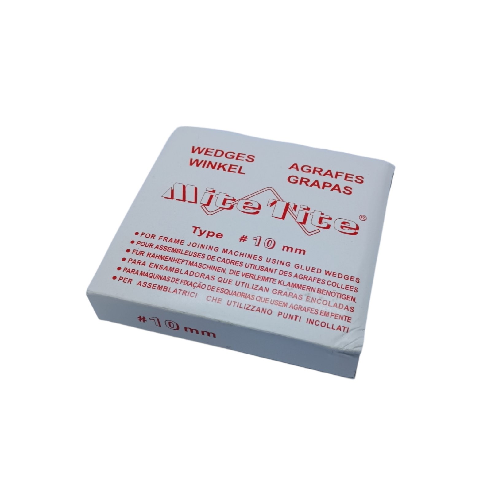 V-подібні цвяхи 10мм для зшивання рам