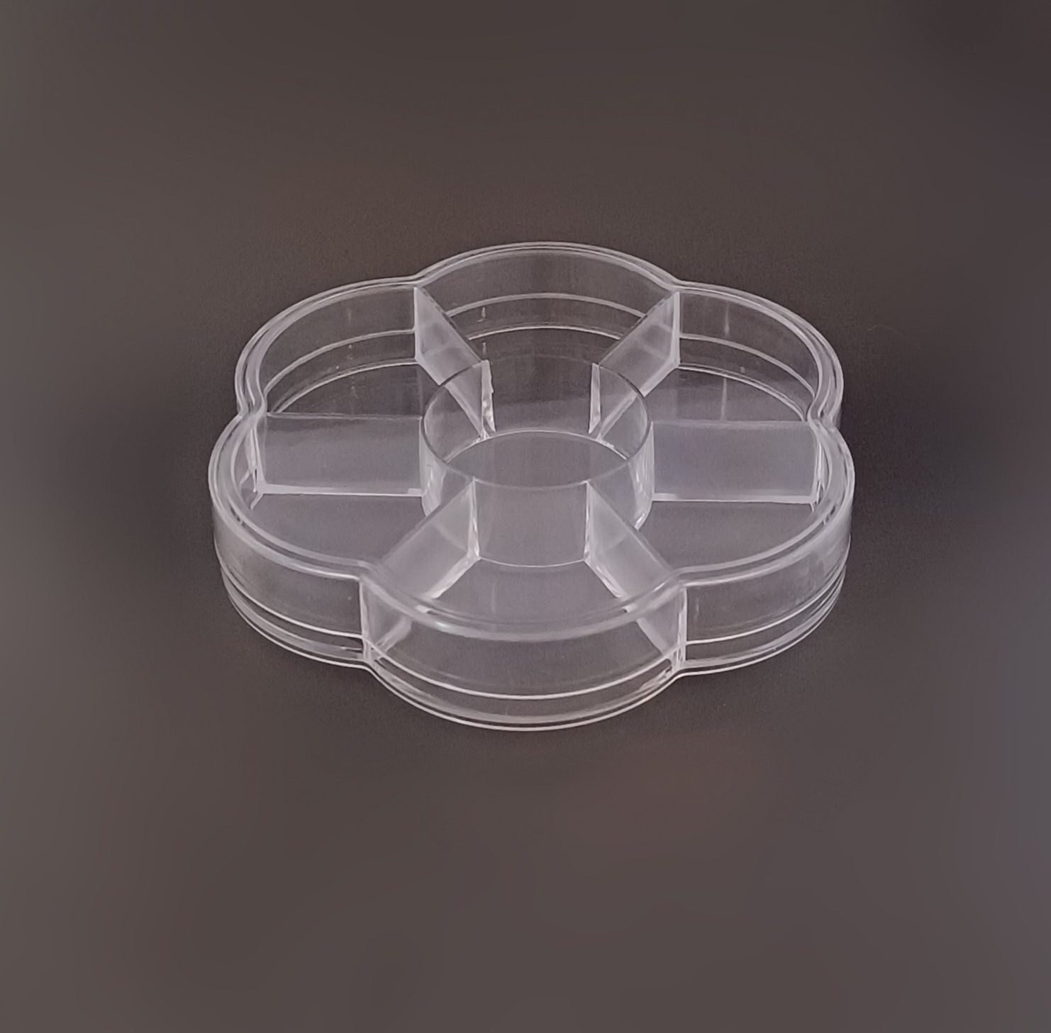 Органайзер акриловий з кришкою NA-20 100х20мм прозорий