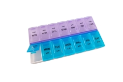  Таблетниця органайзер для таблеток на 14 комірок (ранок і вечір)