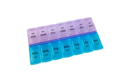  Таблетниця органайзер для таблеток на 14 комірок (ранок і вечір)