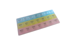  Таблетниця органайзер для таблеток на 21 комірку (ранок, обід і вечір)