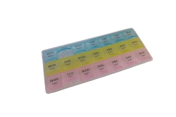  Таблетниця органайзер для таблеток на 21 комірку (ранок, обід і вечір)