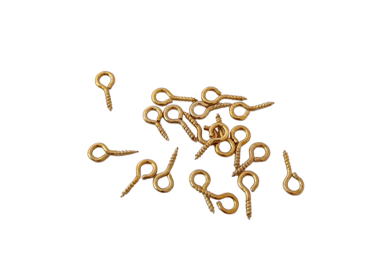 Крючок мелкий золото код (в-248)