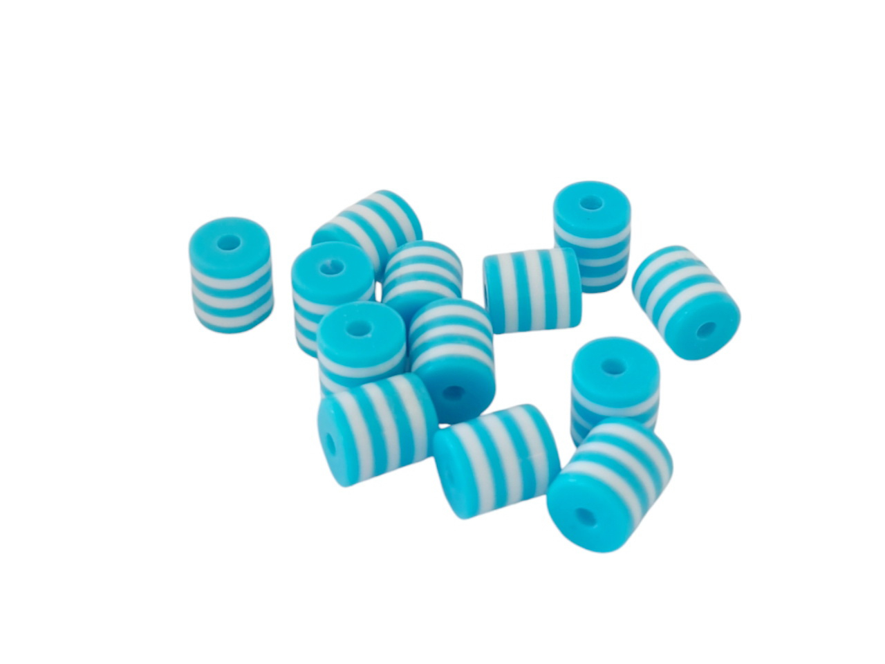 Бусинки в полоску №2 (уп.50шт)