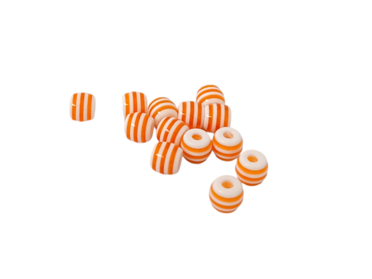 Бусинки в полоску №10 (уп.50шт)