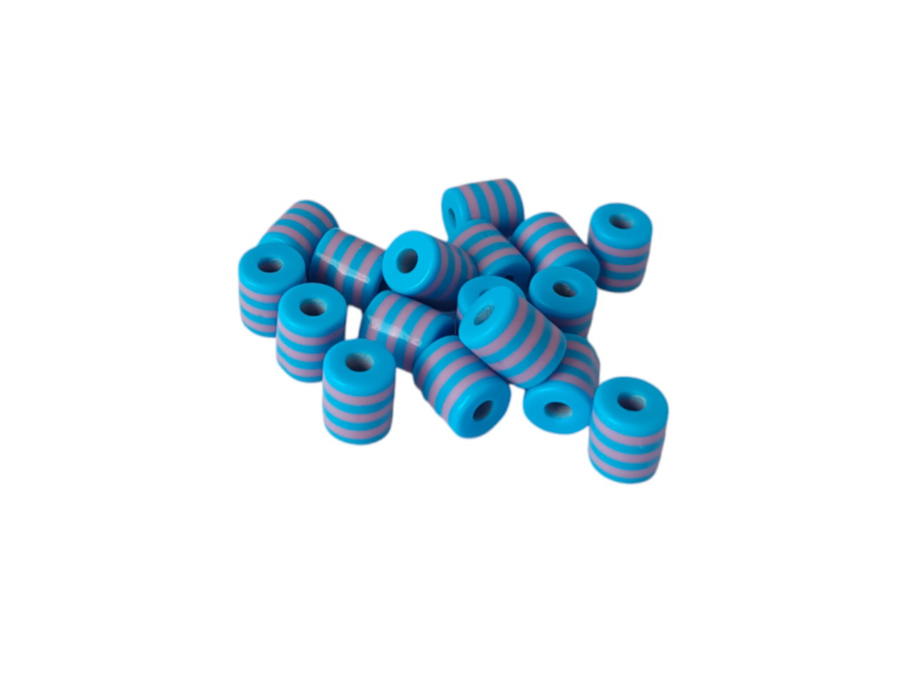 Бусинки в полоску №6 (уп.50шт)