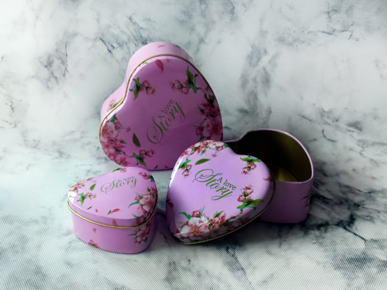 Металлические подарочные коробочки PUD-3(2)