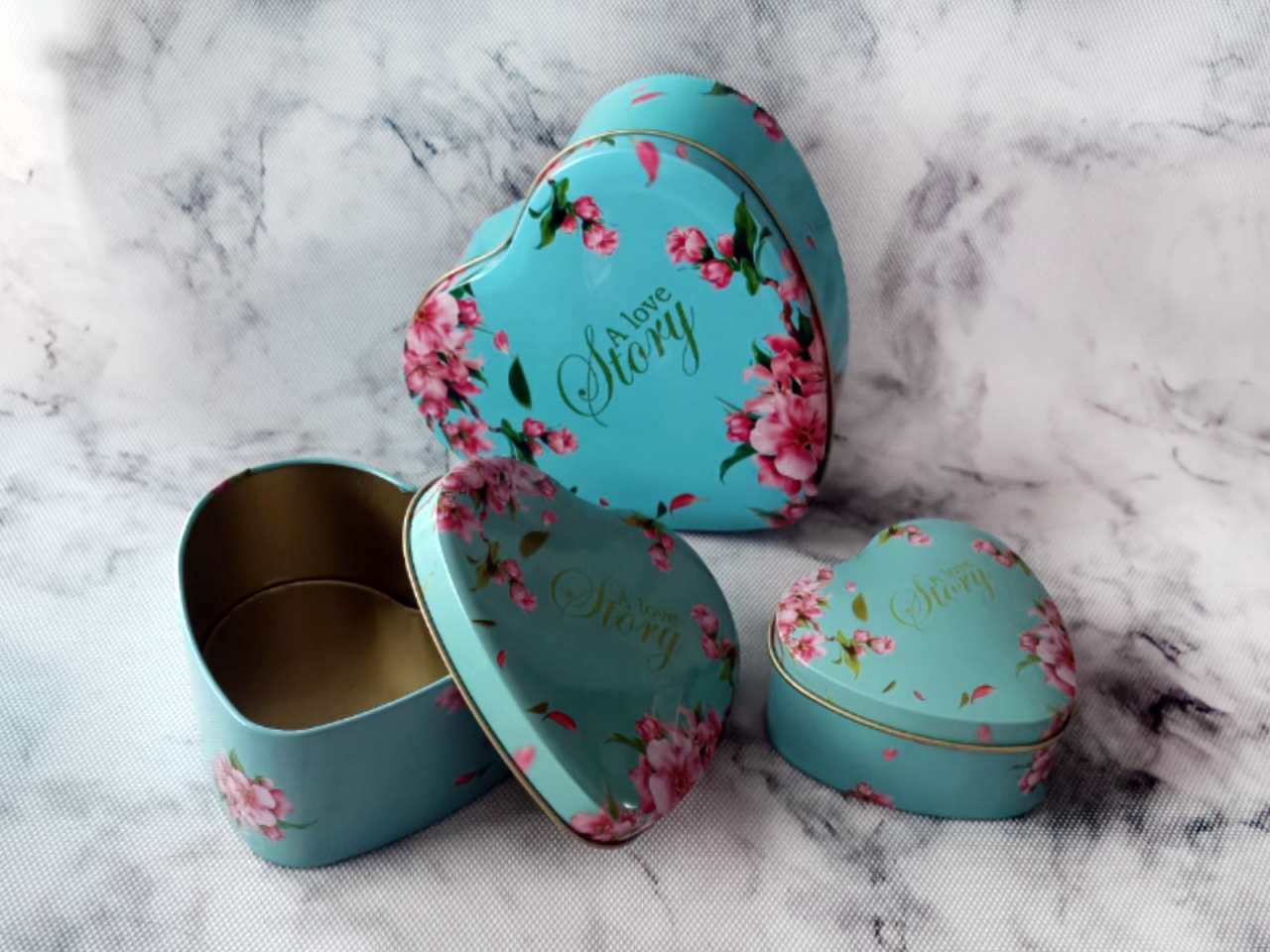 Металлические подарочные коробочкиPUD-3(3) 3в1