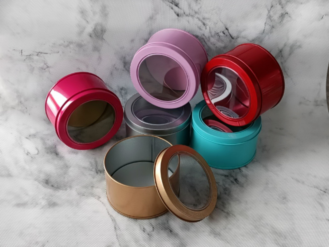 Подарочные металлические коробочки PUD-6.(уп.6шт)