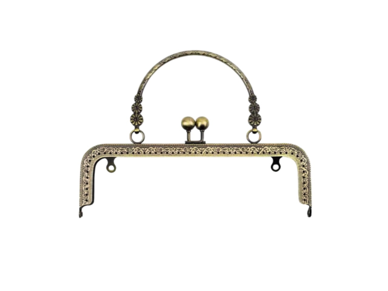 Фермуар  NA9 старая латунь