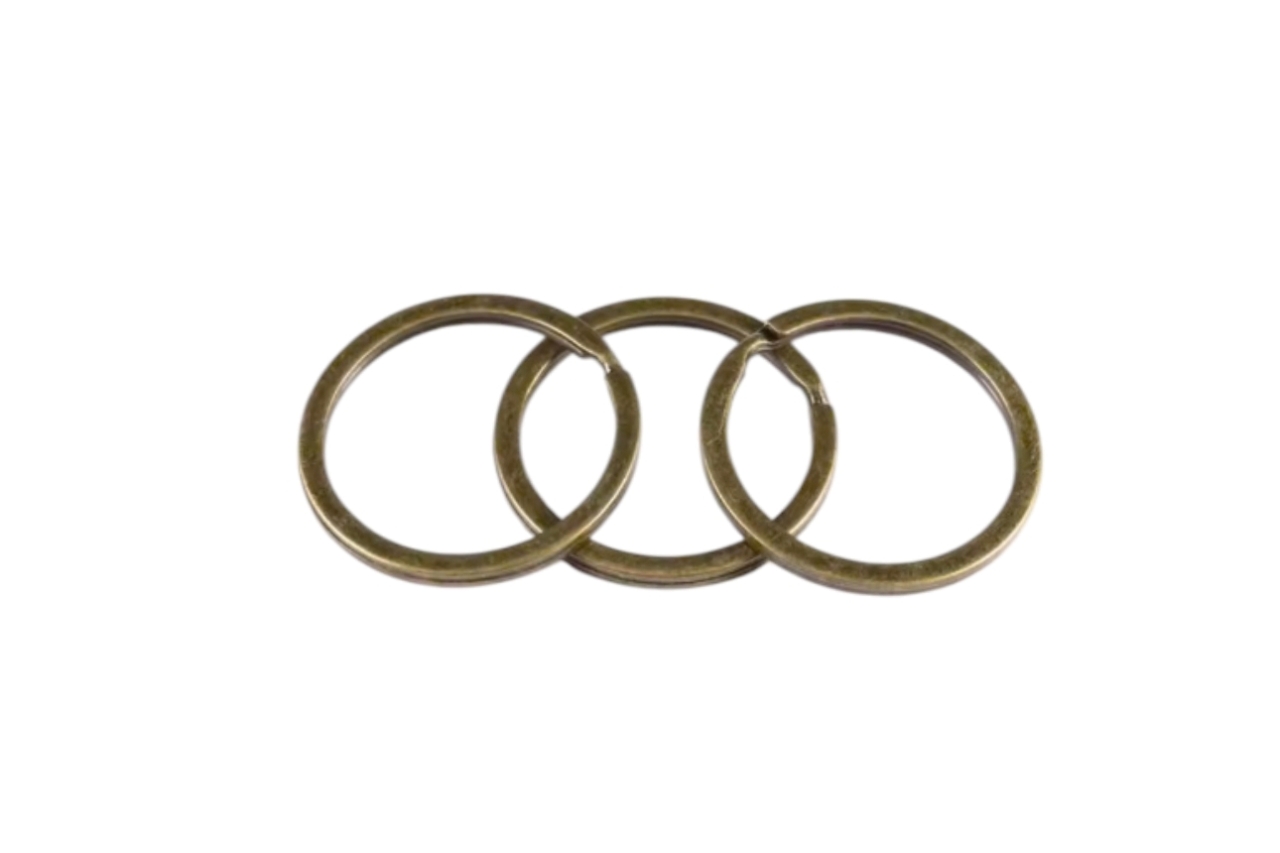 Кольцо для брелка плоское 25мм